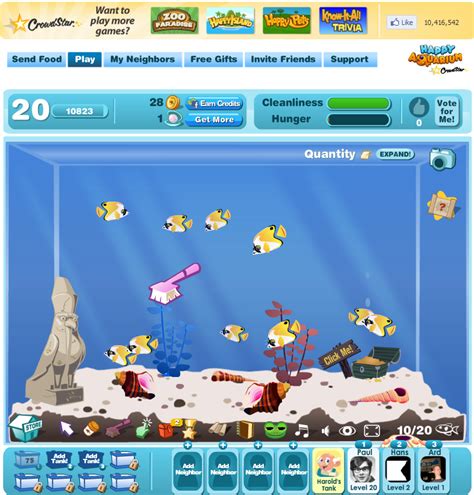 happy aquarium game